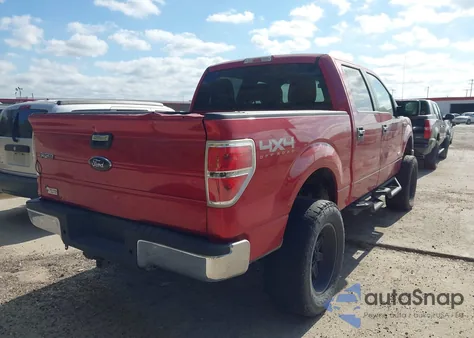 2012 Ford F-150 Xlt из США, поврежденный, VIN 1FTFW1ET2CFC96545